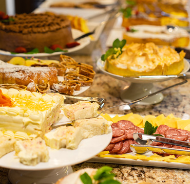 Café da manhã Hotel Fioreze Centro Gramado