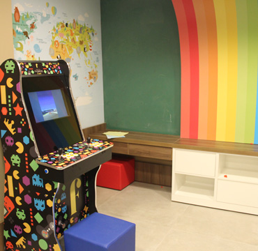 Jogos infantis Hotel Fioreze Centro Gramado